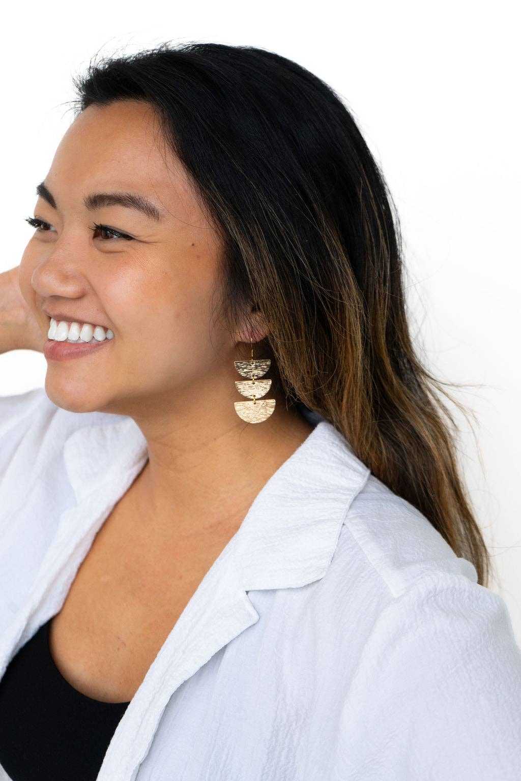 Kinsley Earrings - Gold // Spring, Summer, Statement