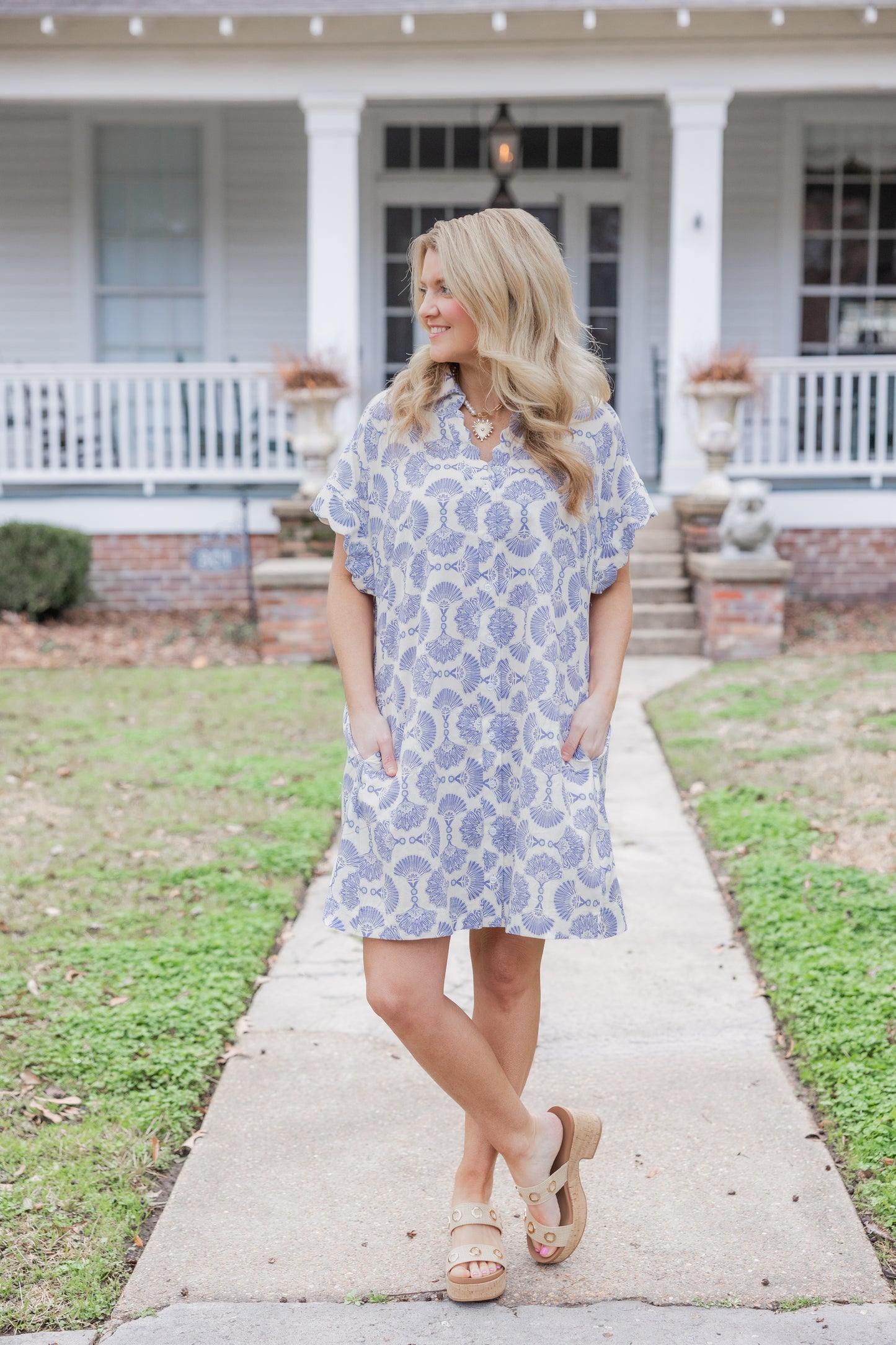 Pattern Play Dress