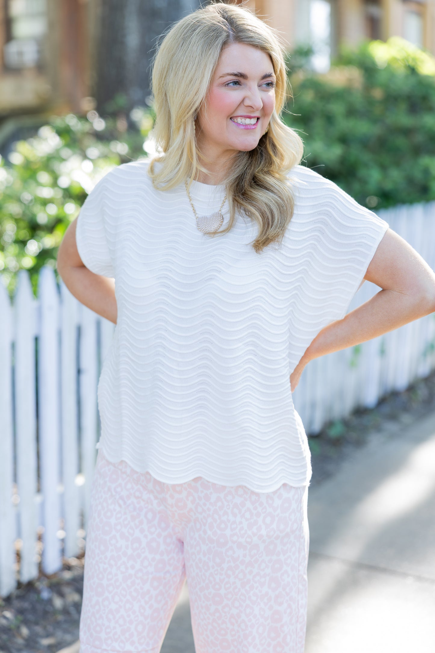 Pink Leopard Jean