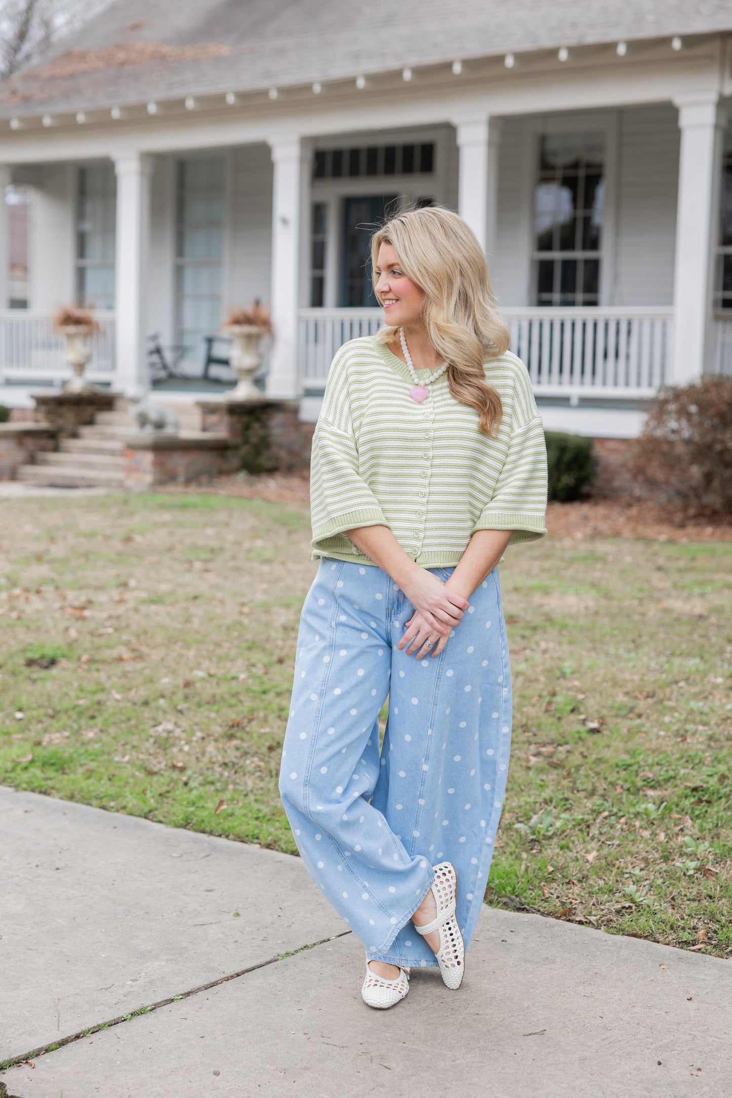 Dotty Darling Barrel Jean