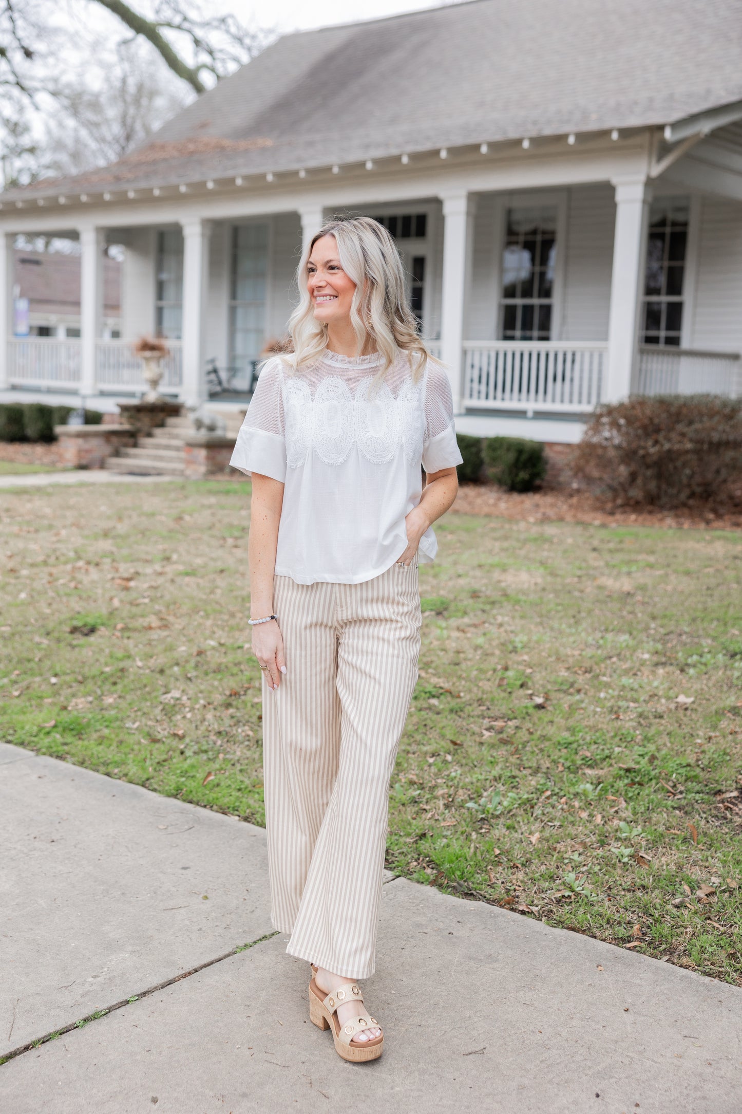 Golden Hour Stripe Pant