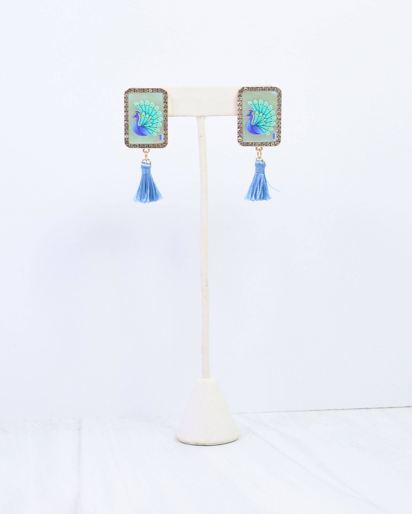 Rack Em Earring Blue