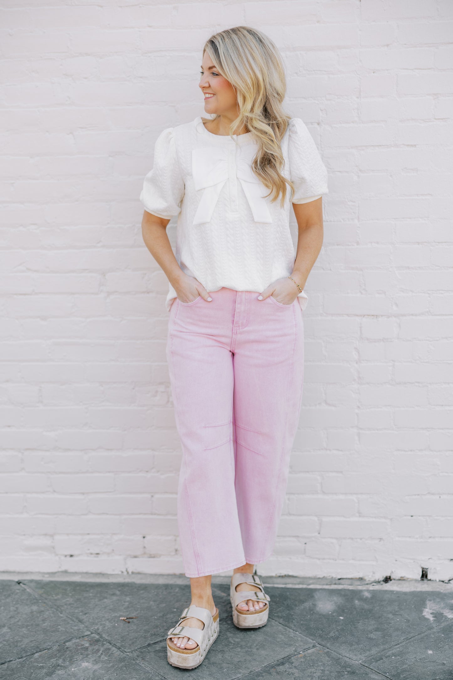 White Spring Top