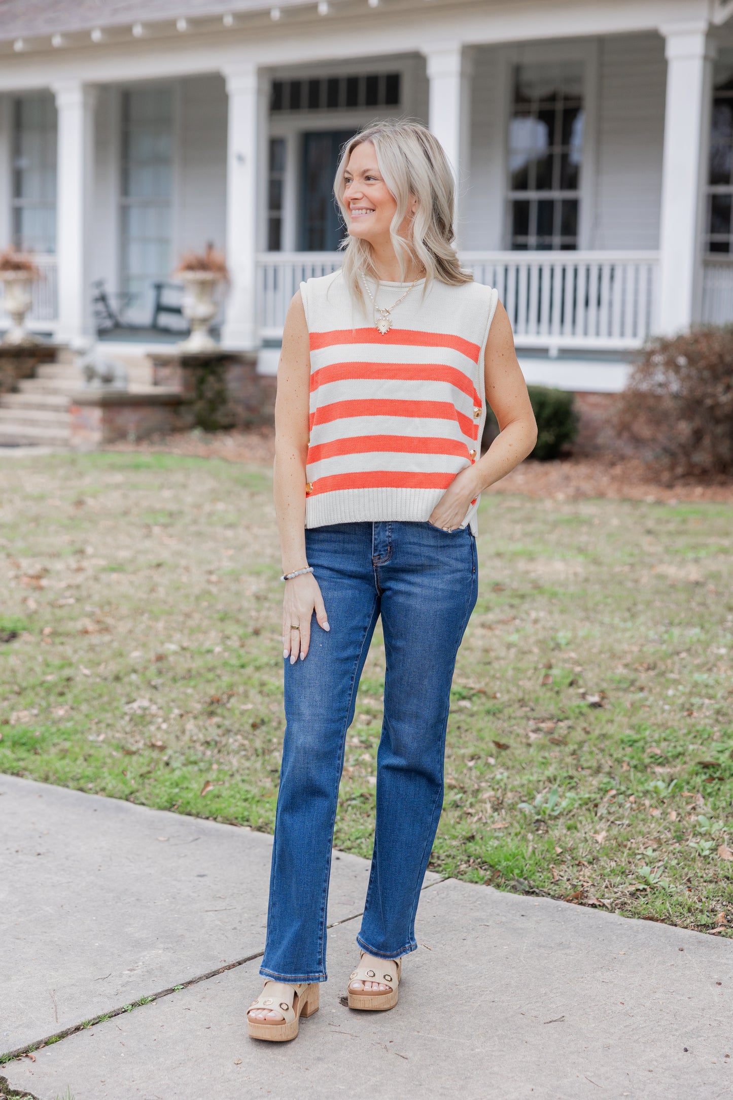 Weekend Stripe Top