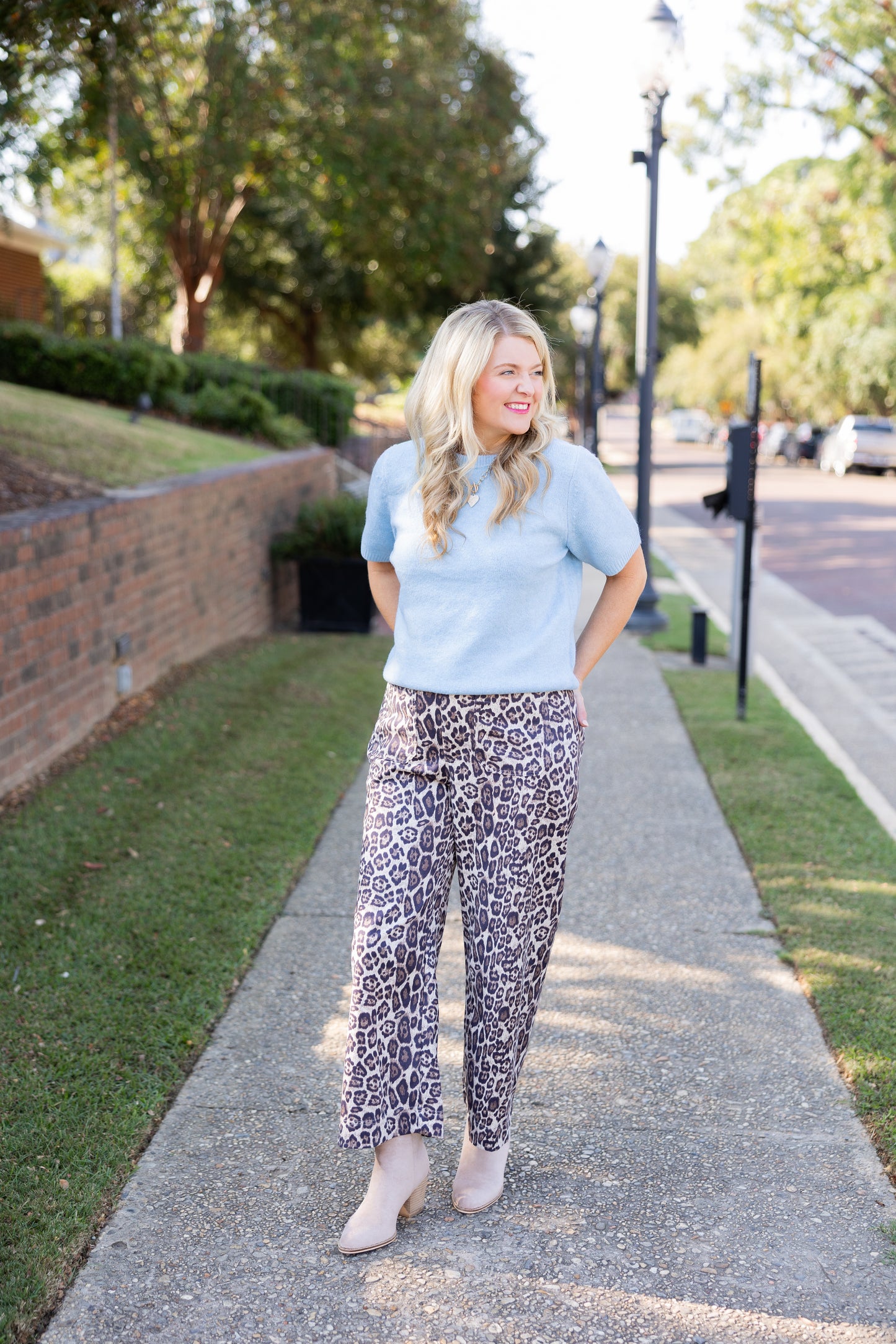 Powder Blue Sweater