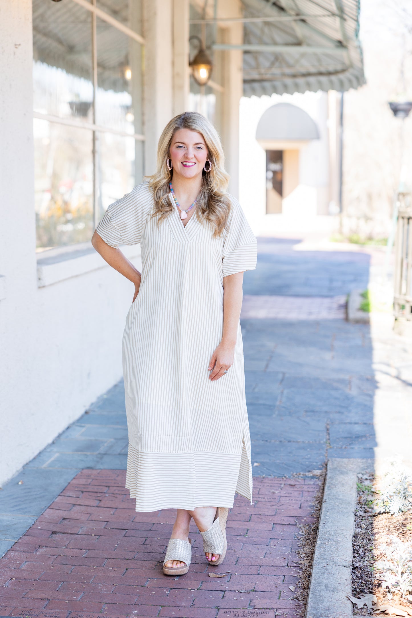 The Rivera Stripe Maxi