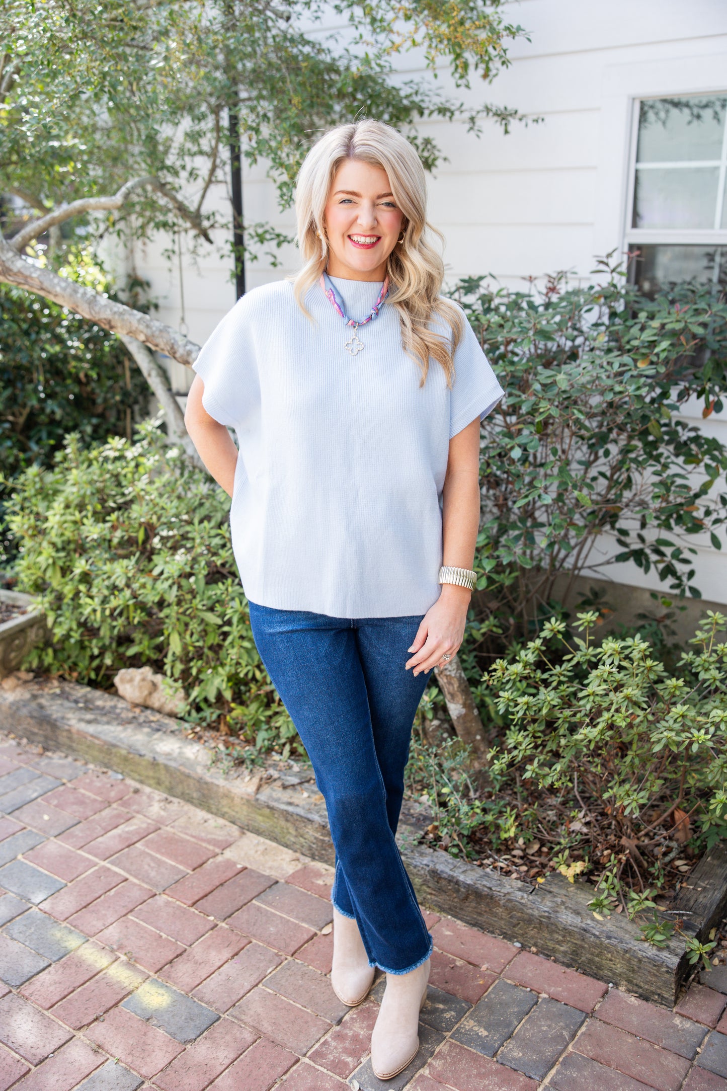 Powder Blue Sweater