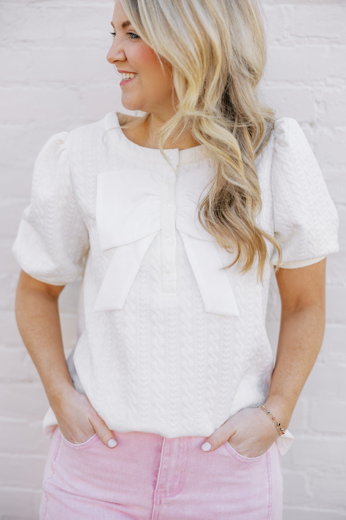White Spring Top