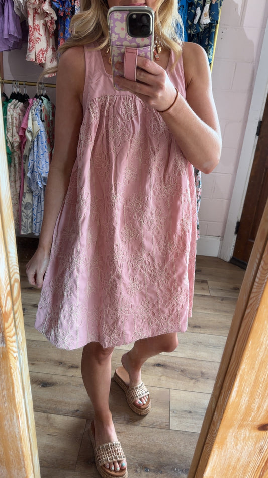 Blush and flowers