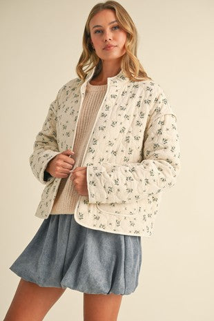 Ditsy Floral Jacket