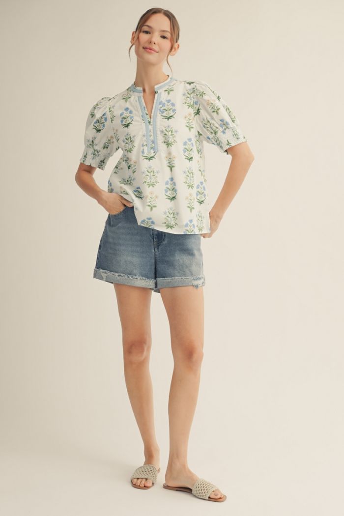 Pretty Blooms Top