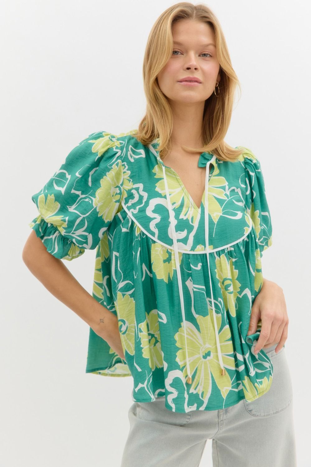 Entro Green Mix Top