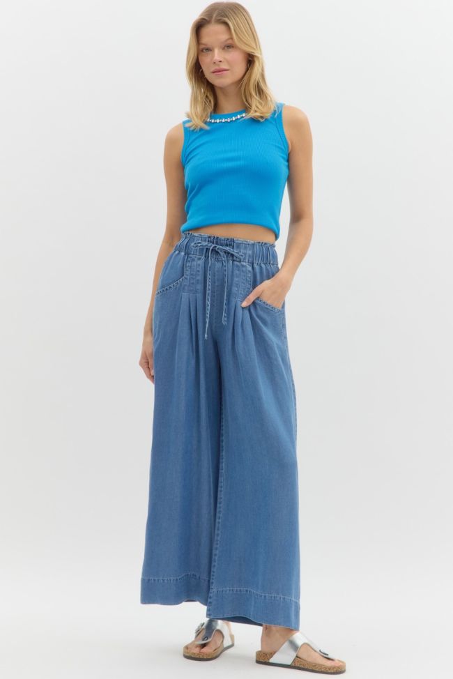 Entro Denim Blue Pants