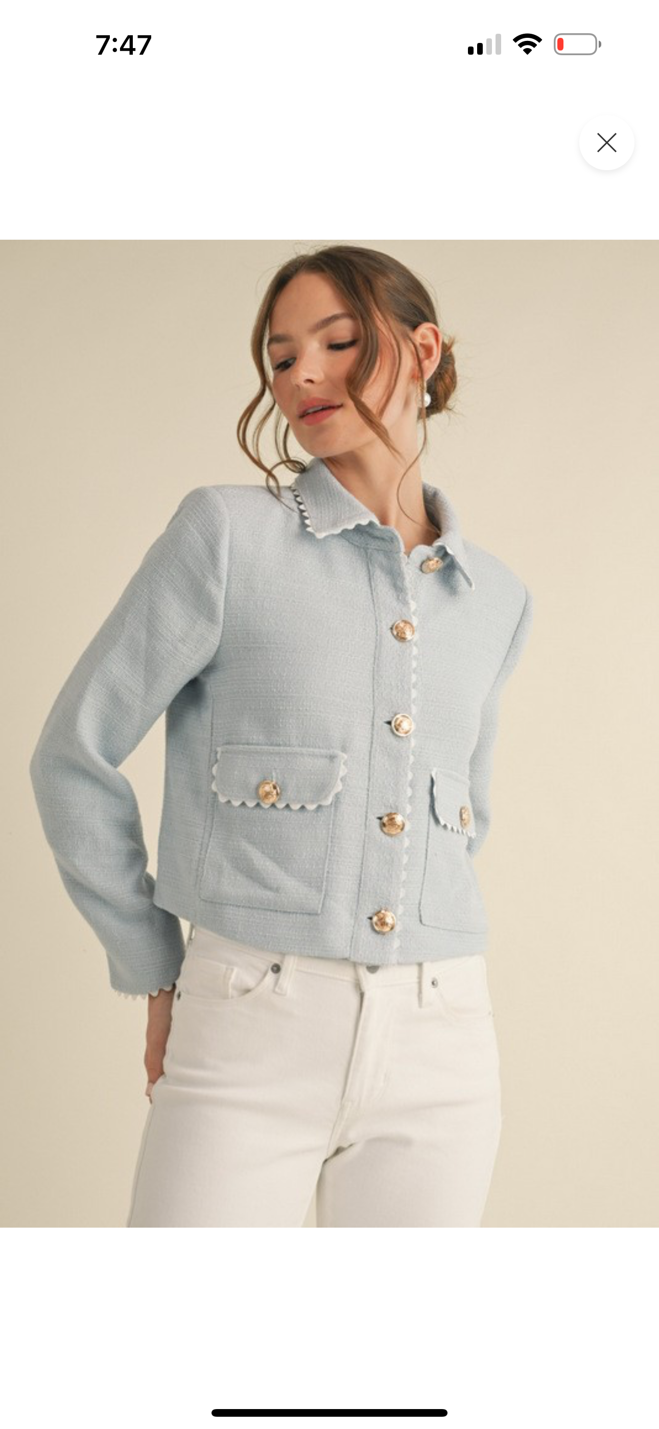 Light Blue Blazer