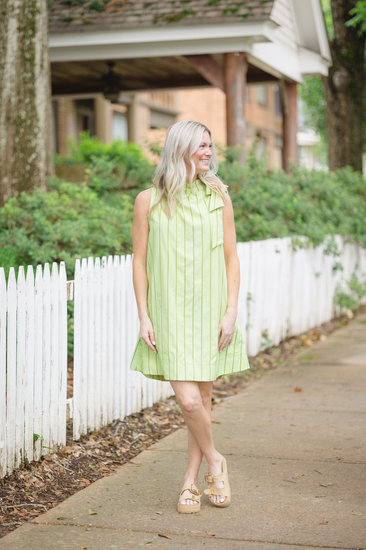 Lime Mini Dress