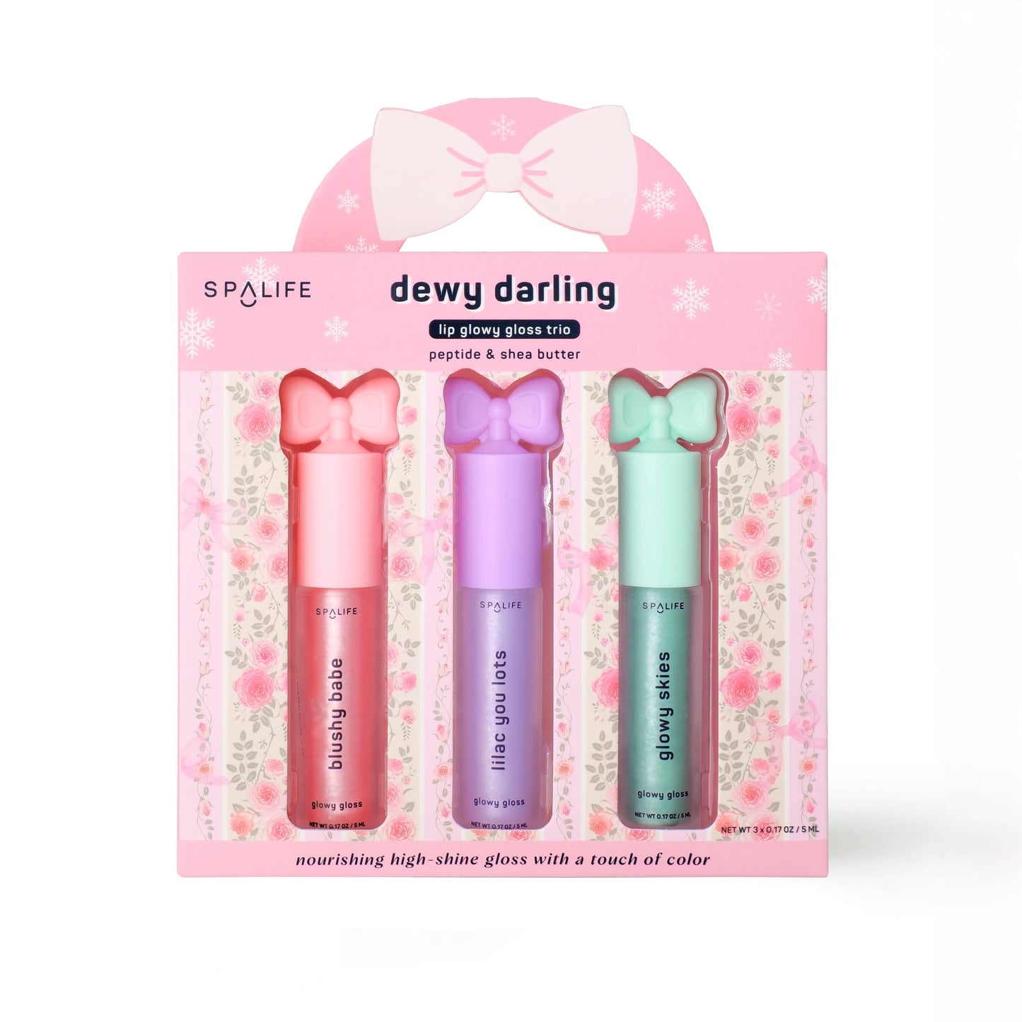 Lip Gloss Set | Hydrating Gloss Beauty Gift for Spring