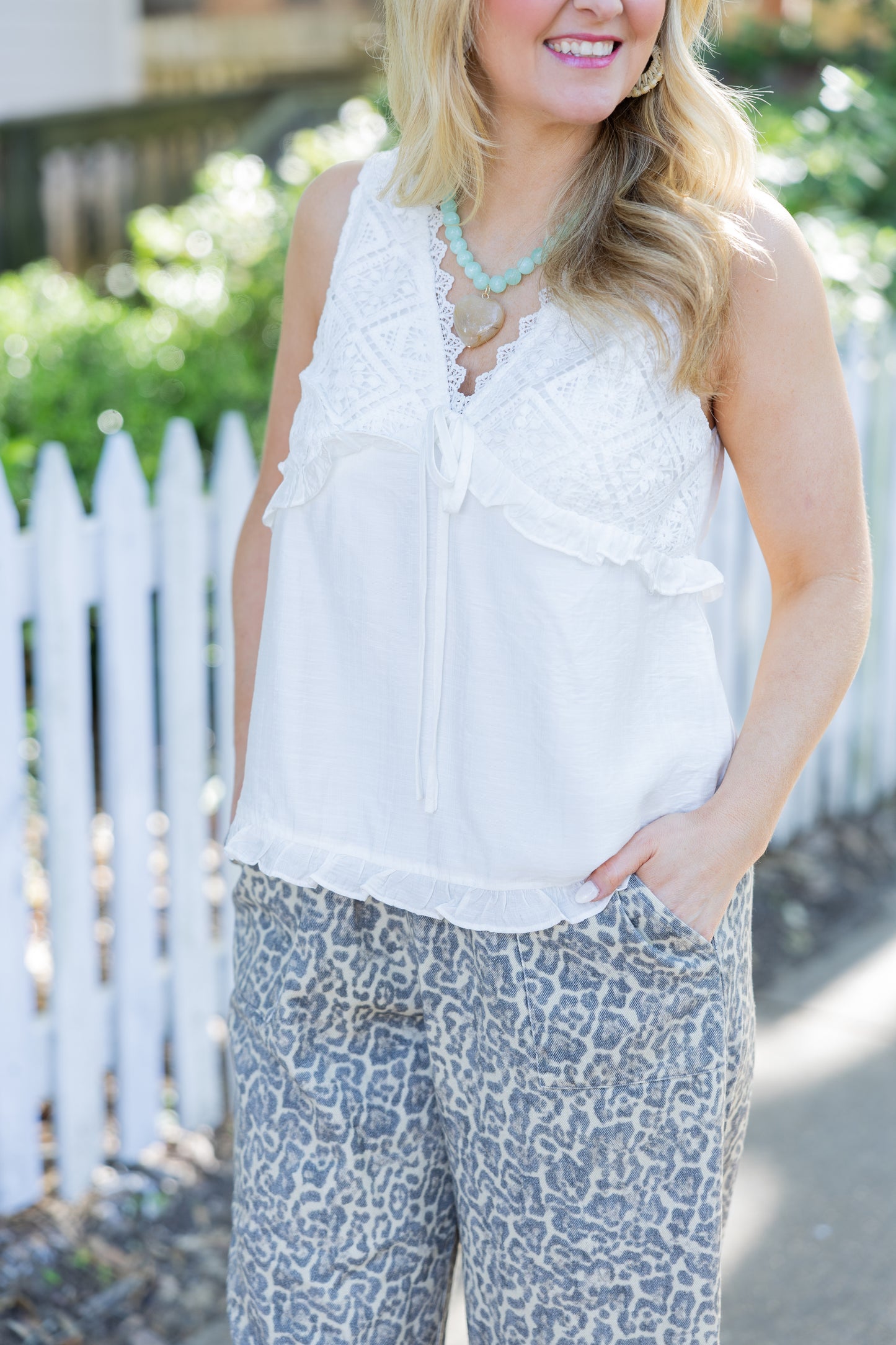 Pull on Leopard Pant