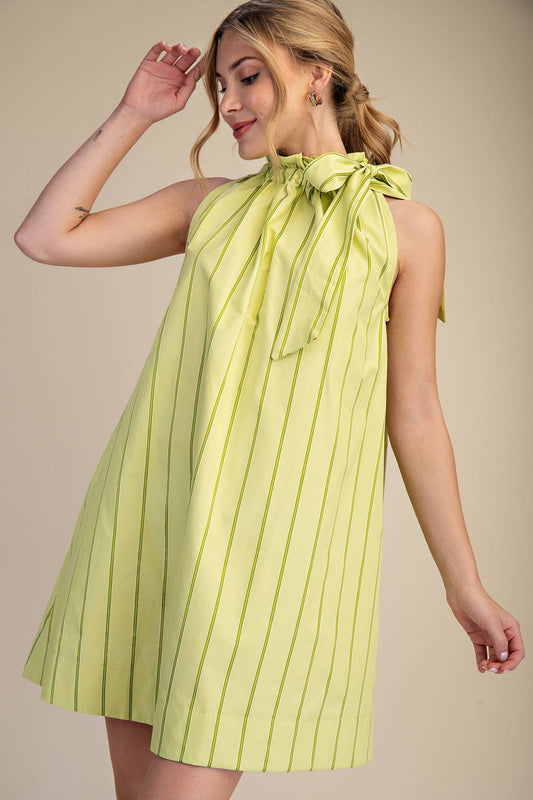 Lime Mini Dress