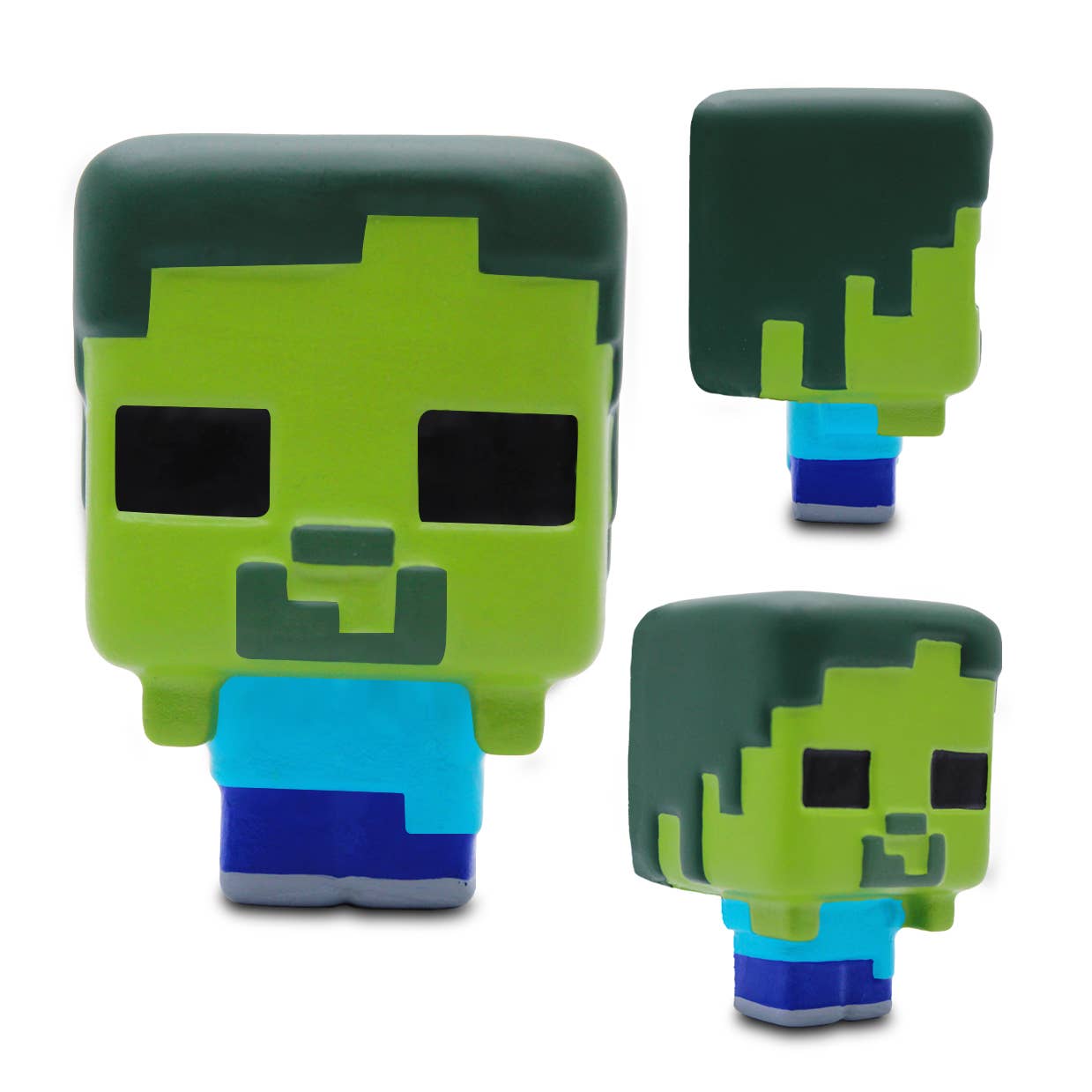 Minecraft 3.5" Bigger SquishMe Scented Figures in Display
