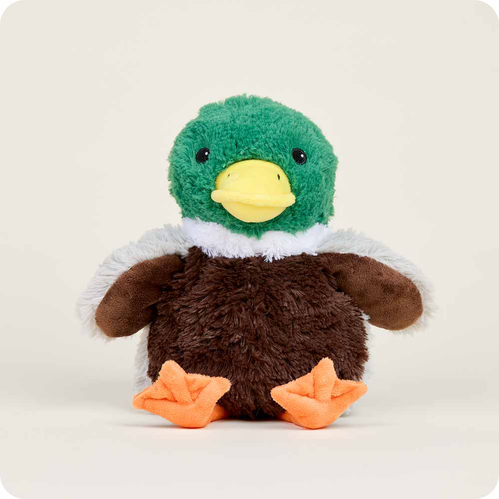 Mallard Warmies Heatable Plushie Lavender Scented Weighted