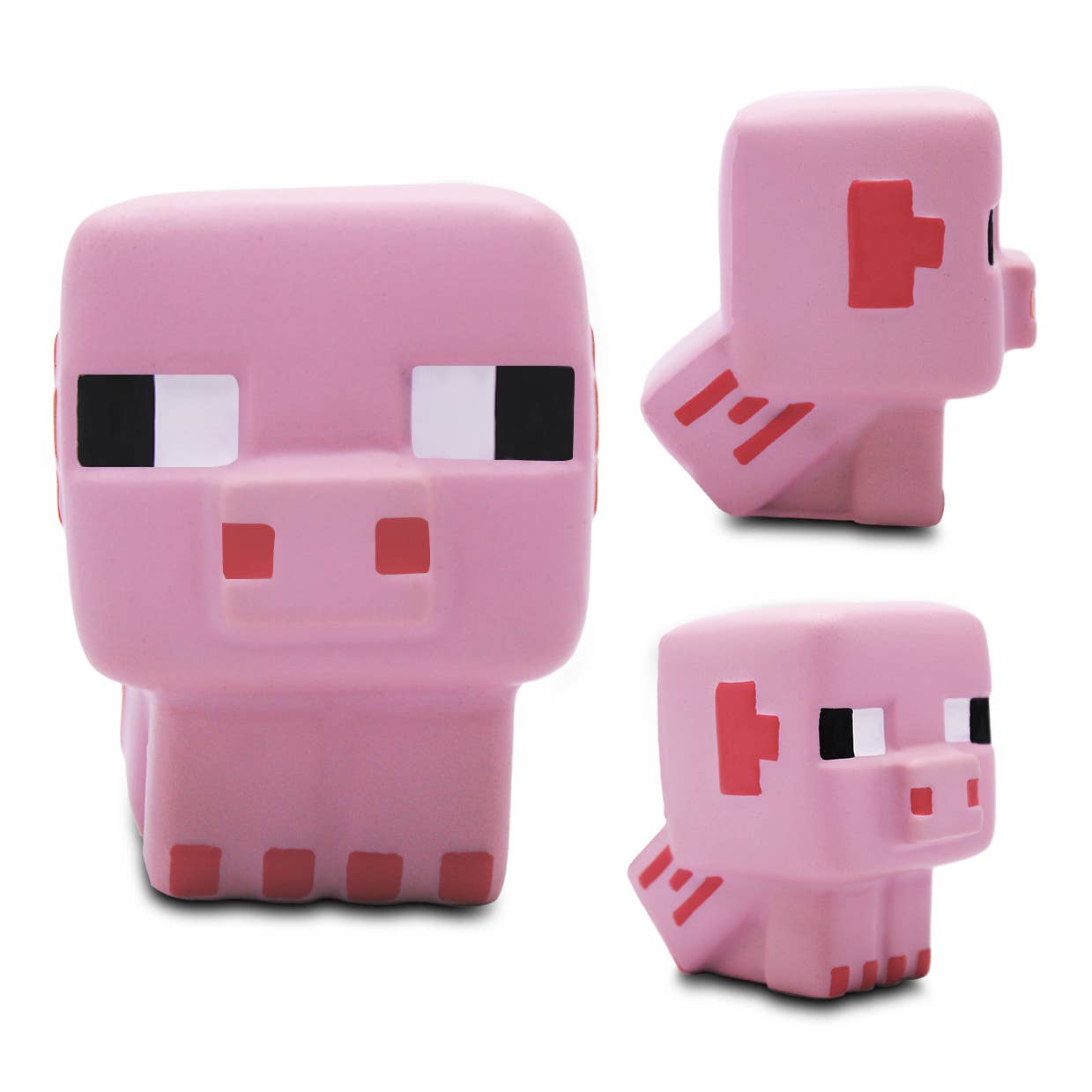Minecraft 3.5" Bigger SquishMe Scented Figures in Display