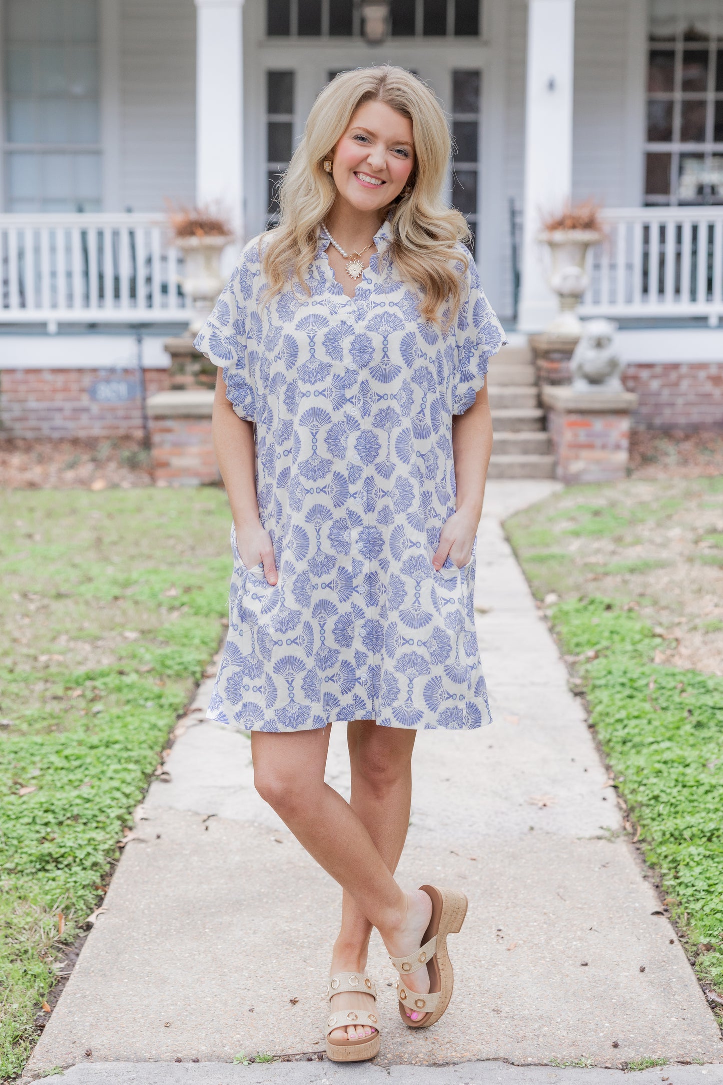 Pattern Play Dress