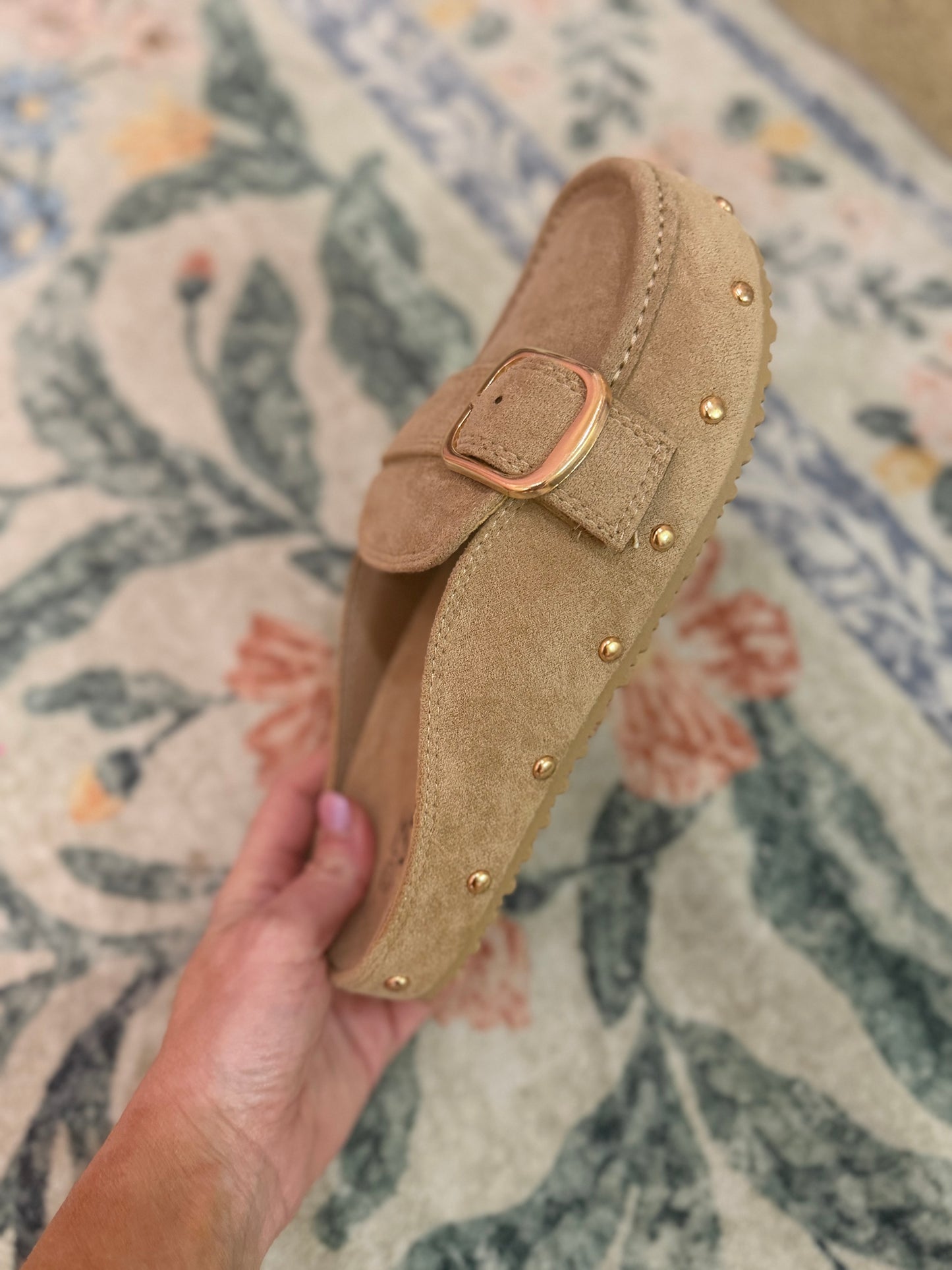 Studden Taupe Clog