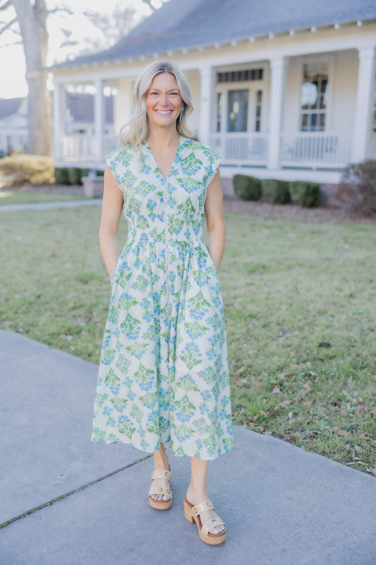 The Perfect Fit Midi- Soft Meadow