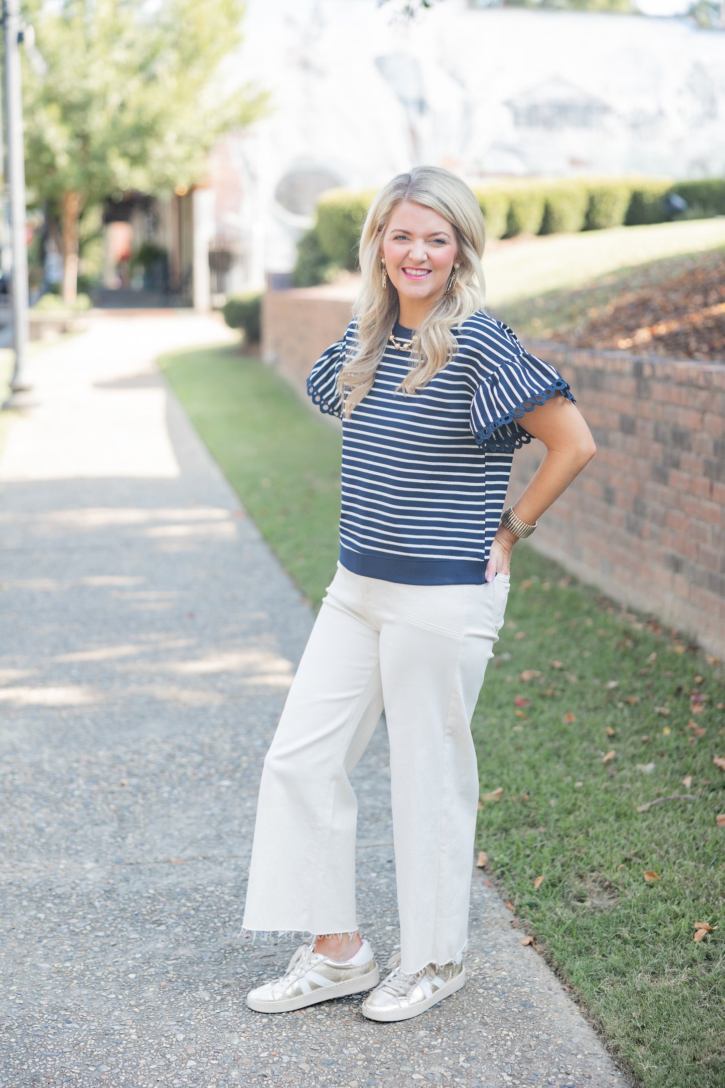 Cream Denim