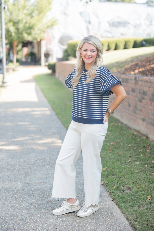 Cream Denim