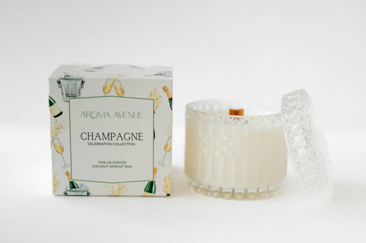 Champagne Candle: 7OZ