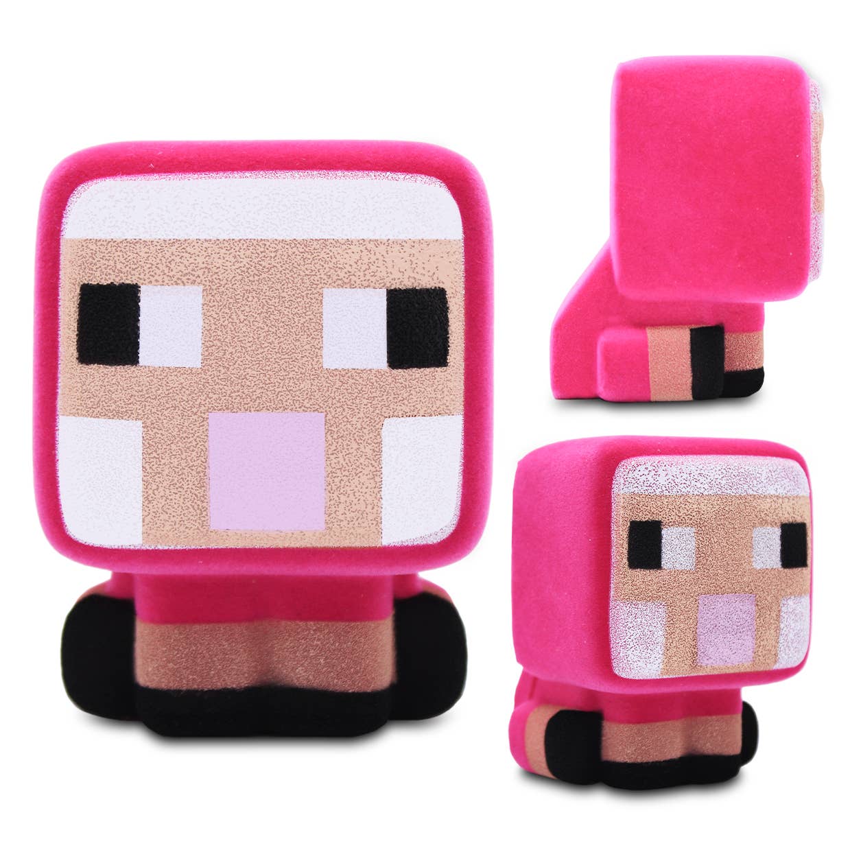 Minecraft 3.5" Bigger SquishMe Scented Figures in Display