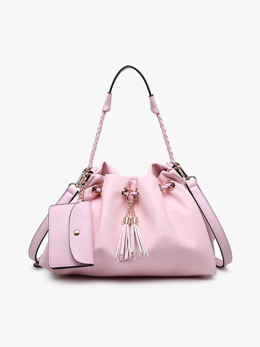 Petal Pink Bucket Bag