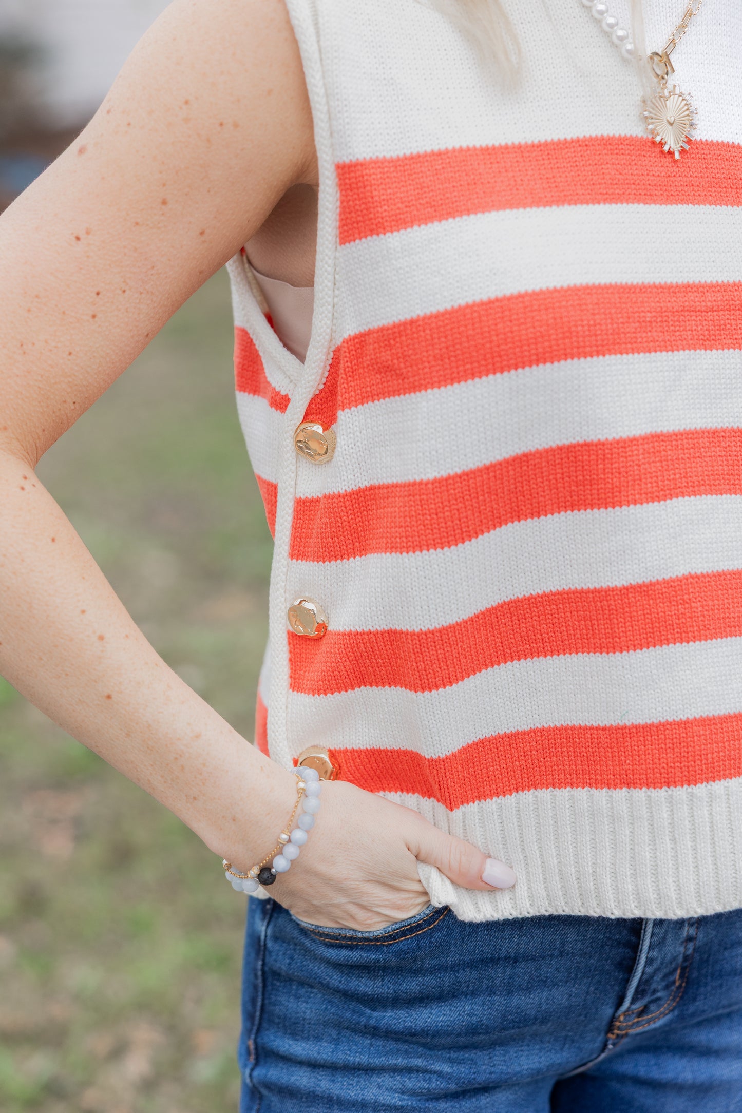 Weekend Stripe Top