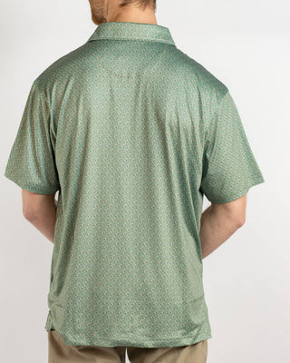 Men's Flying Mallard Performance Polo Mallard Print