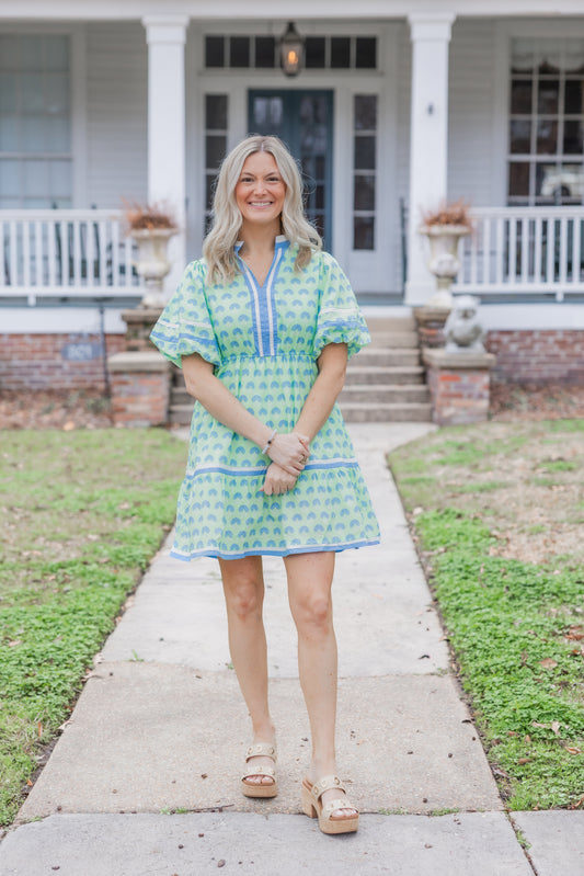 Garden Graphic Dress