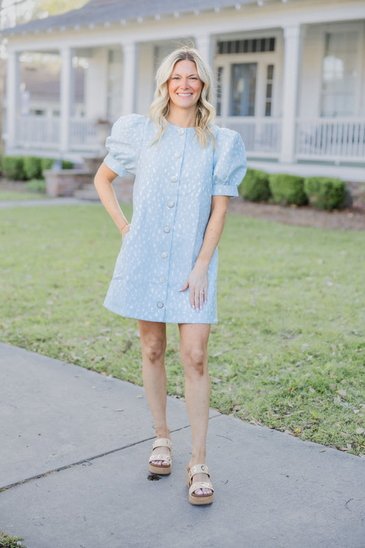Blue Diamond Dress