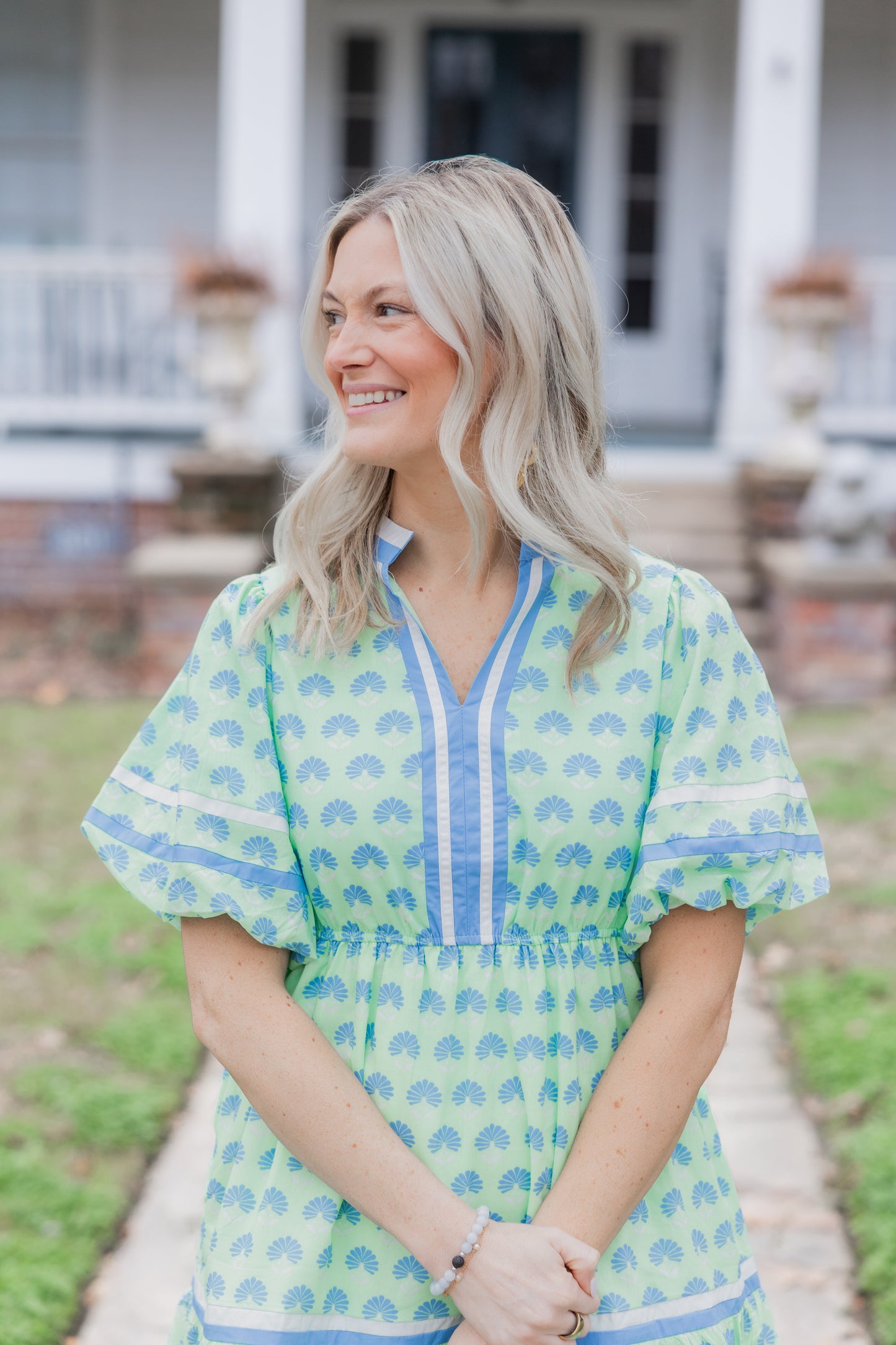 Garden Graphic Dress