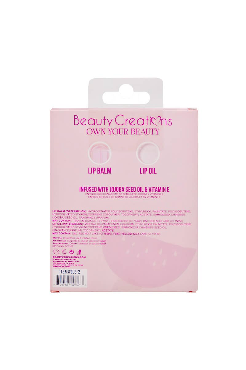 Beauty Creations SLE-2 Watermelon Sweet Lips Essentials - 6