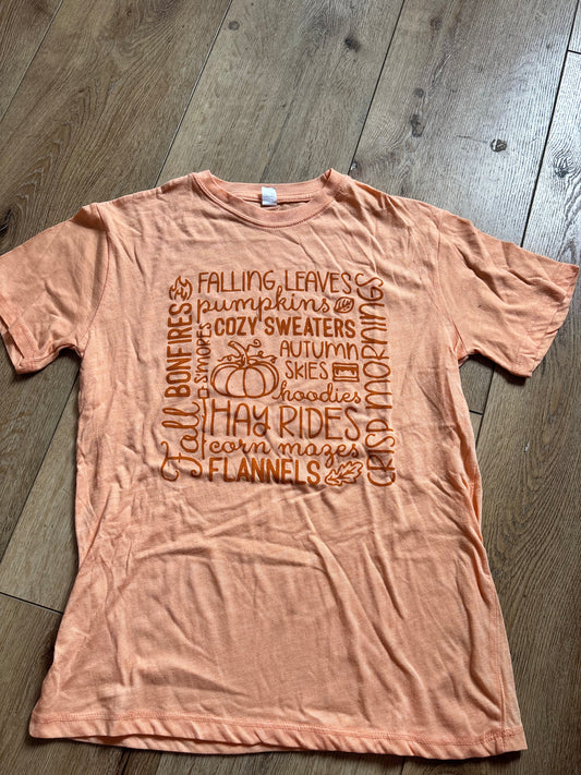 Fall sayings t shirt