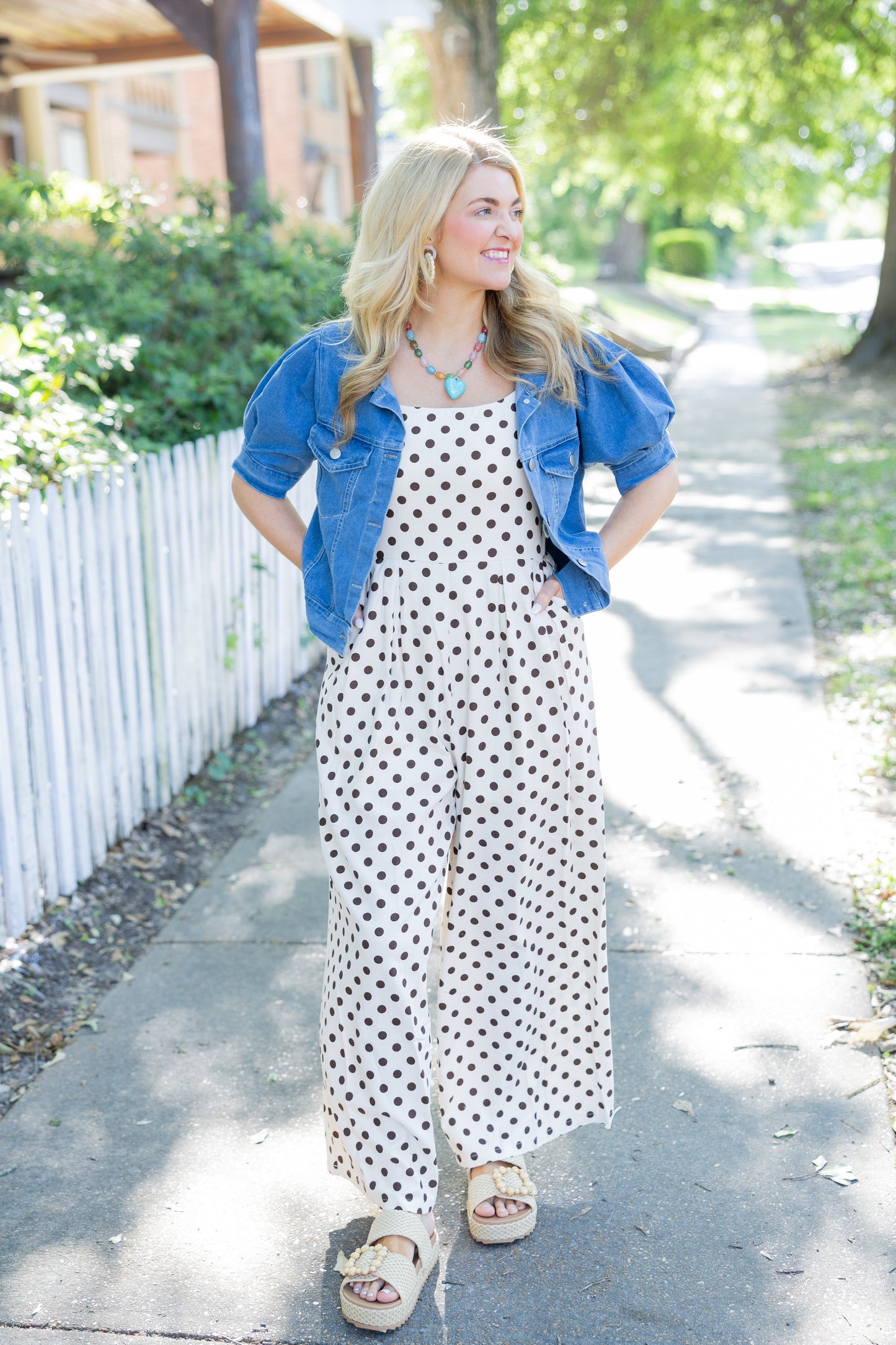 Denim Short Sleeve Jacket