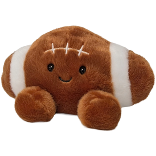 Canned Football | Stuffed Sports Plush in a Can w/Jokes: Pop Top + Plastic Lid & Shrink Band