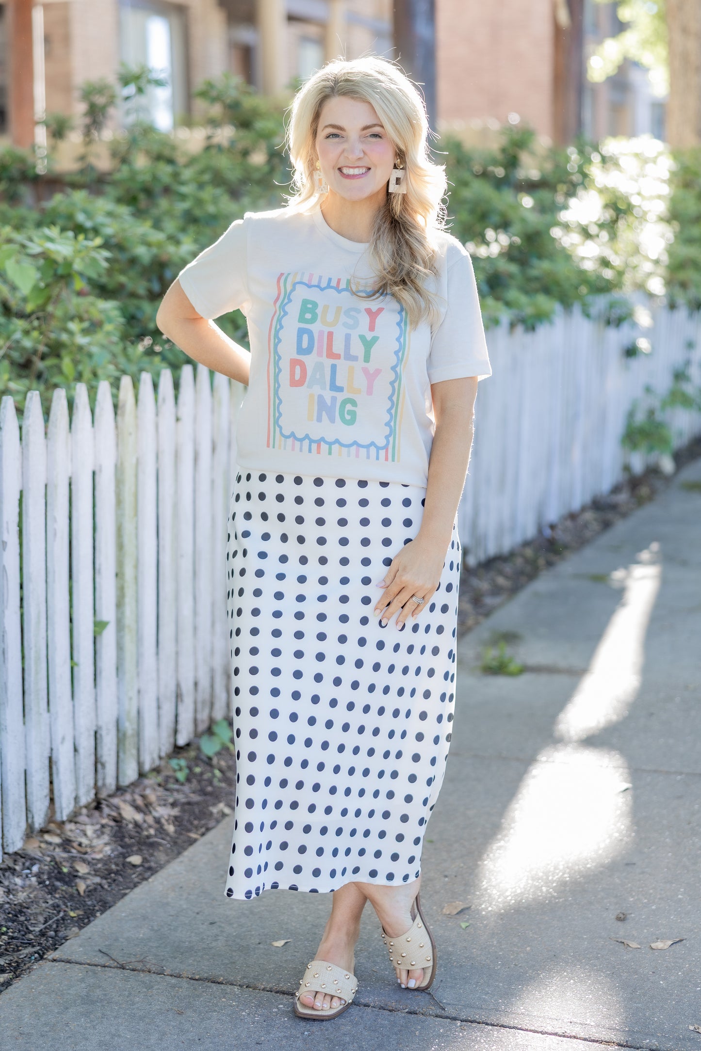 Busy Dilly Dallying Graphic Tee