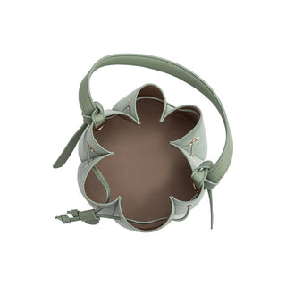 Laguna Mini Sage Recycled Vegan Suede Top Handle Bag