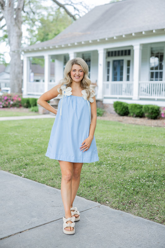 Floral Shoulder Dress