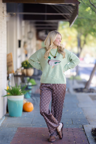 Mallard Sweater Matcha
