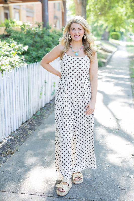 Polka Dot Jumpsuit