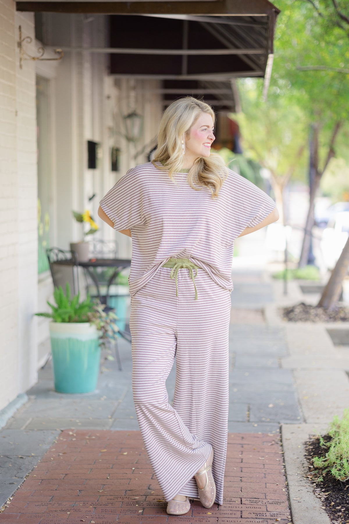 Anniewear 2 Piece Set in Oatmeal