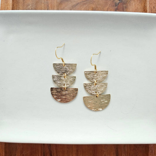 Kinsley Earrings - Gold // Spring, Summer, Statement