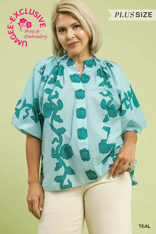 Umgee Queen Bee Top Extended Size